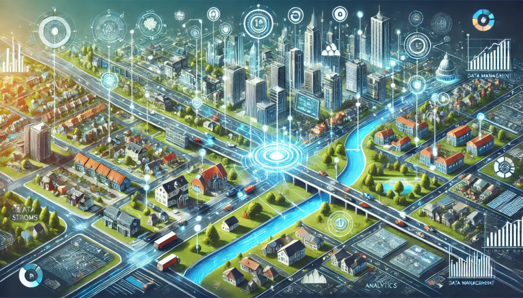 Context feeding from a towns data systems